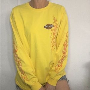 🔥Harley Davidson Anaheim CA long sleeve Tee